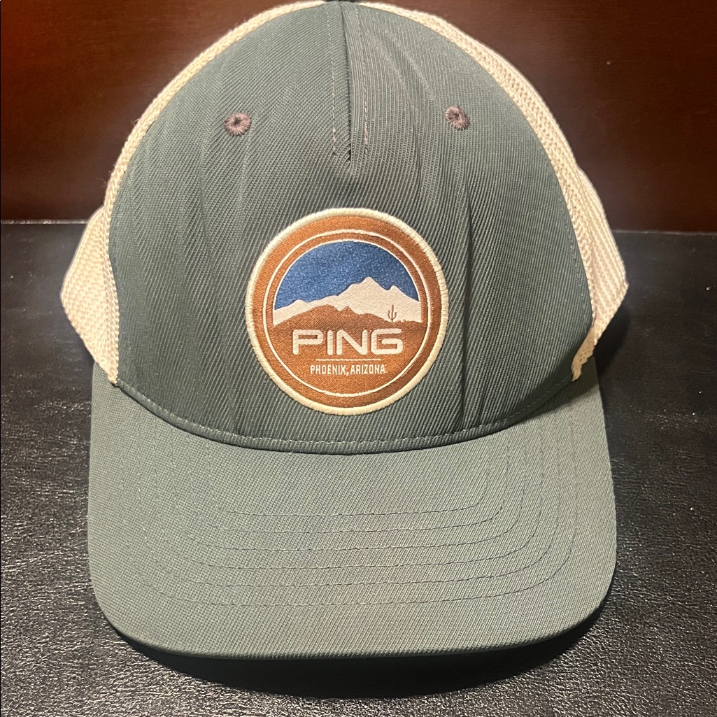 Ping Green And White Cap Ping Green And White Cap